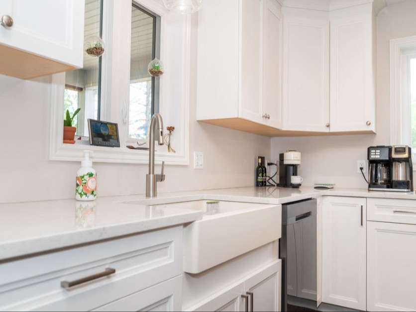 How are kitchen cabinets installed?